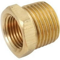 1PC Anderson Metals Yellow Brass Hex Bushing