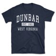 thumbnail image 1 of Dunbar West Virginia Classic Established Men's Cotton T-Shirt, 1 of 1