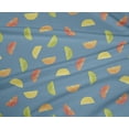 thumbnail image 3 of oneOone Polyester Lycra Fabric Lemon Slice Vegetable Print Sewing Fabric BTY 56 Inch Wide, 3 of 4