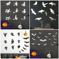 thumbnail image 5 of Halloween Wall Decals, Haunted House, Scary Ghost, Bats Wall Stickers for Living Room, Pumpkins Window Clings Stickers, Vinyl Festival Wall Decor Murals, 5 of 7