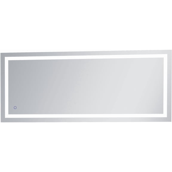 Helios 30in x 72in Hardwired LED mirror with touch sensor and color changing temperature 3000K/4200K/6400K