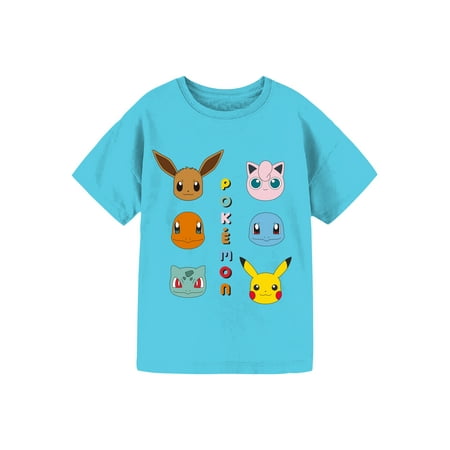 Pokémon Girls Short Sleeve Graphic T-Shirt, Sizes 4-16