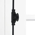 thumbnail image 1 of A29 Hardware 6 Feet Cast Iron Plain Style Window Cremone Bolt, Black Powder Coat Finish, 1 of 4