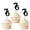 Black, variant on Darling Souvenir, Glitter Custom Day Number Cupcake Toppers, Birthday/ Retirement Party Dessert Decorations - Pack Of 20