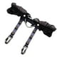 thumbnail image 1 of Ligas con aros punk para piernas para mujeres y niñas con clips antideslizantes, liguero para baile de graduación Negro, 1 of 9