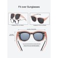 thumbnail image 5 of TINHAO Oversized Fit Over Sunglasses for Women Trendy Wear Over Sunglasses Polarized UV400 Protection for Driving, 5 of 6