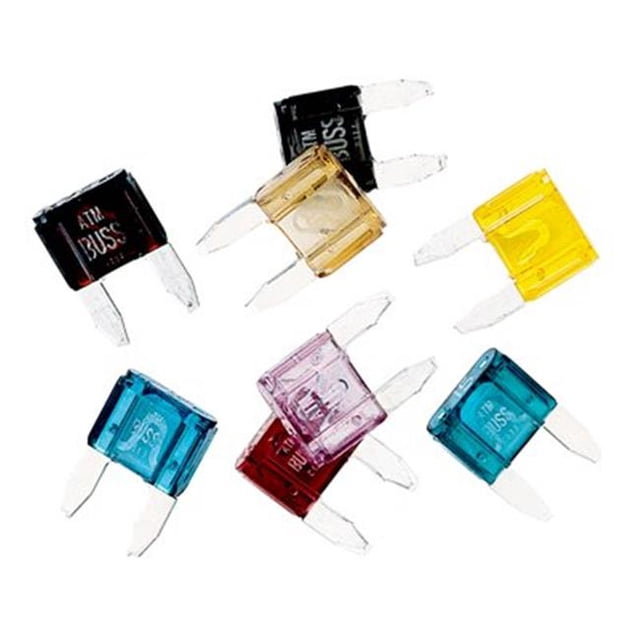 Assortiment de Fusibles ATM Low - Transparent, Lot de 8