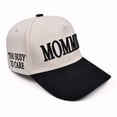 thumbnail image 3 of CYYFXKA Mommin Trucker Hat for Women, New Mom Gifts for Wife, Mothers Day Birthday Gifts from Daughter Son Husband, 3D Embroidered Mom Baseball Cap, Adjustable Vintage Two Tone Mama Hat for Casual, 3 of 5