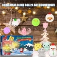 thumbnail image 3 of Caja Ciega De Cuenta Regresiva De Navidad De 24 Días Calendario De Adviento Divertido Sorpresas Adviento De Cuenta Regresiva Práctico Juguete Sensorial Con Caja De Regalo Para Niños Pequeños Vogacara HA017631-00, 3 of 7