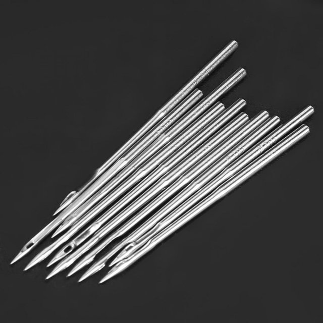 Accesorio para máquina de coser, 10 unidades/juego de agujas de coser DBx1 de 6 tipos, agujas de metal para lograr más
