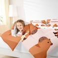 thumbnail image 3 of Erosebridal Kawaii Capybara Bedding Comforter Set 7 Pieces For Boys Girls,Kids Cartoon Animal Full Bedding Set,Breathable Home Decor, 3 of 6