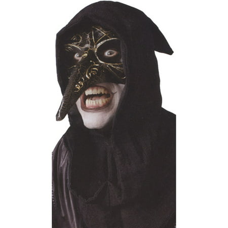 Venetian Raven Adult Halloween Mask Accessory