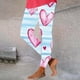thumbnail image 1 of TaTaai Women's Valentine Print Casual Yoga Leggings, Valentine's Day Gift, Daily Home Activewear Leggings Gift, 1 of 6