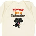 thumbnail image 4 of Inktastic Labrador Retriever Dog Black Lab Boys or Girls Long Sleeve Baby Bodysuit, 4 of 5