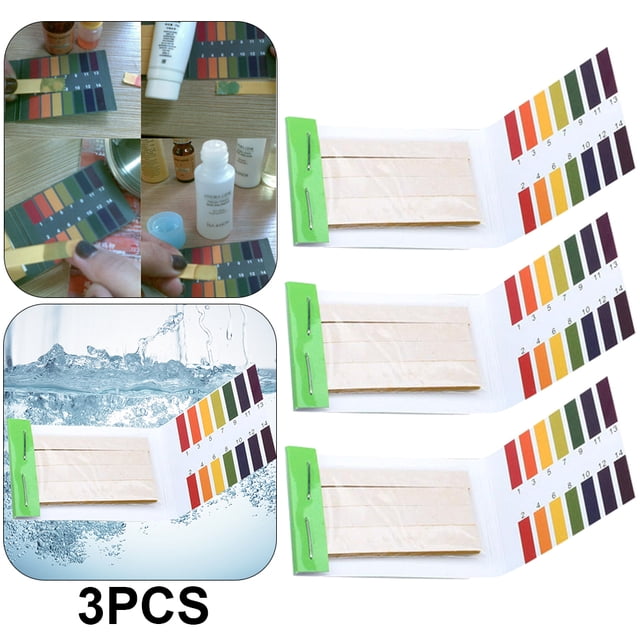 80 papel indicador medidores PH valor PH 1-14 Kit papel prueba tornasol