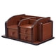 thumbnail image 3 of Soporte para control remoto de TV, caja de almacenamiento para mesa de té, organizador de escritorio, organizador de cosméticos Estilo C, 3 of 9