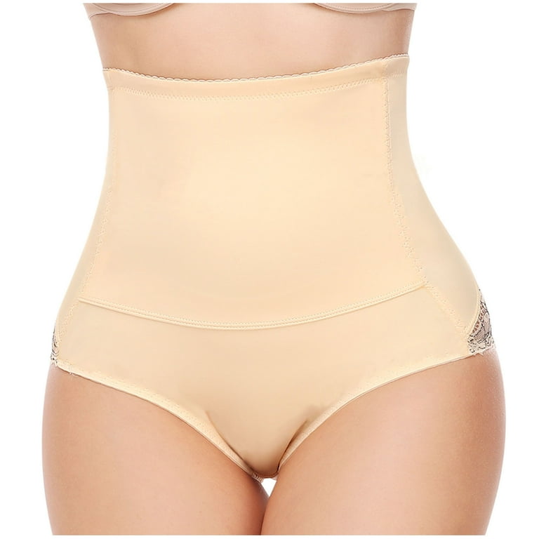 MANIFIQUE Tummy Control Shapewear Panties for Women High Waisted Body  Shaper Underwear Lace Slimming Girdle Shaping Briefs