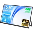 thumbnail image 1 of Monitor portátil inalámbrico Pornitor de 15,6" 1080P FHD con batería, 1 of 8