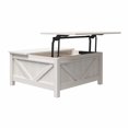 thumbnail image 1 of Ameriwood Home Table Basse Relevable Farmington en Pin Ivoire, 1 of 16