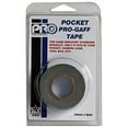 thumbnail image 2 of Pocket Pro Gaff Black Gaffers Tape 1" X 6 Yard Roll On 1" Core, 2 of 5