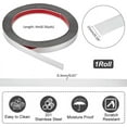 thumbnail image 2 of Wall Trim Molding Peel and Stick Stainless Steel Metal Molding Trim Frame Flexible Self-Adhesive Molding Trim Metal Strip Trim Wall Door Wardrobe 19.69ft x 0.6 in Stainless Steel Color, 2 of 6