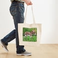 thumbnail image 4 of CafePress - Miniature Donkey Foal Tote Bag - Unisex Canvas Tote Bag, Beige, 1-Piece, 4 of 7