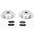 thumbnail image 3 of PowerStop Rear Z23 Evolution Sport Carbon-Fiber Ceramic Brake Pad and Drilled & Slotted Rotor Kit Fits: TOYOTA Select Models K5498, 3 of 10