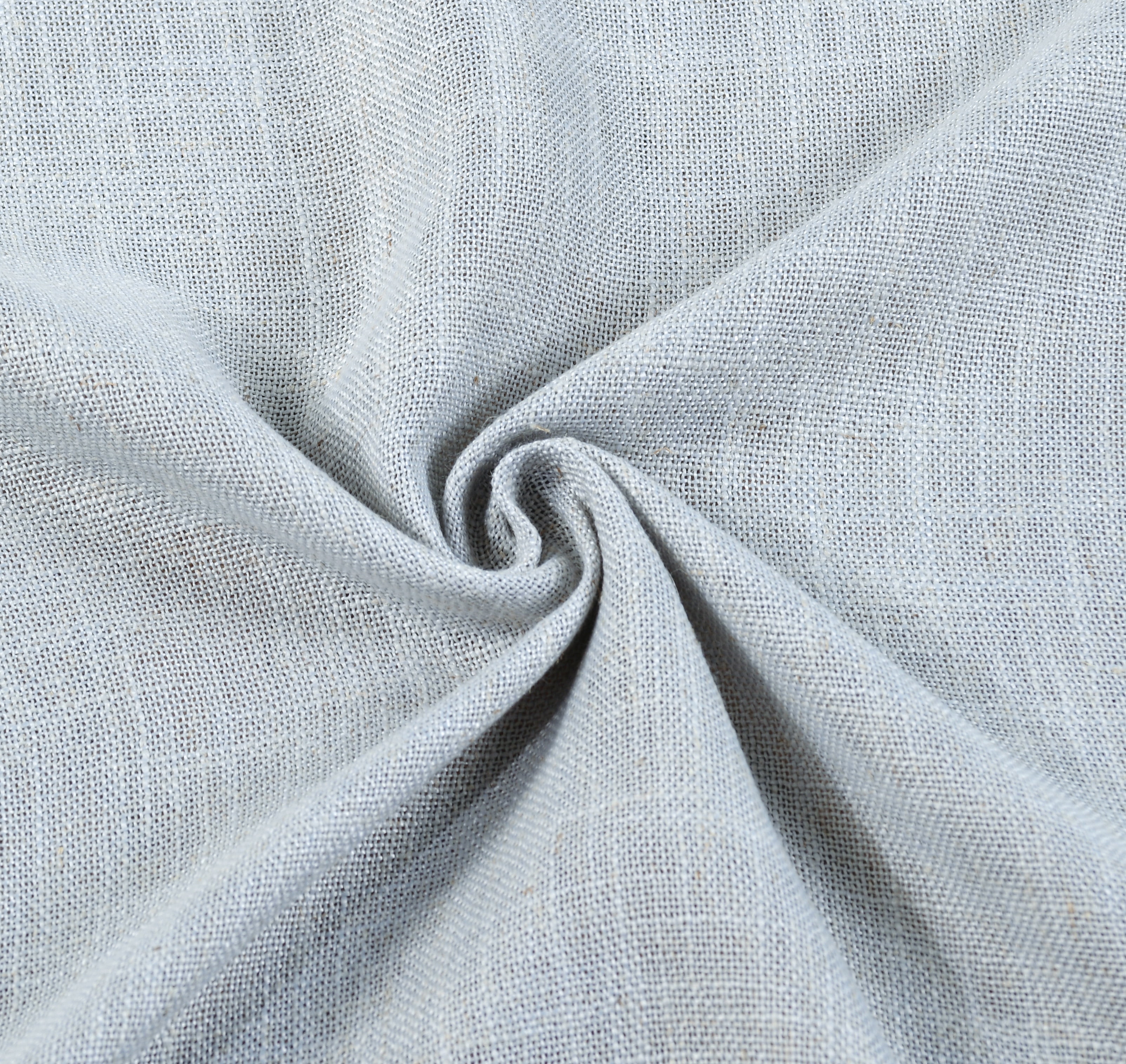 (2 pack) Better Homes & Gardens Light Filtering Linen Blend Rod Pocket Curtain, Single Panel, Soft Silver, 50" W x 84" L