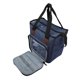 thumbnail image 1 of Monstrate Bolsa de tejer portátil Bolsa de almacenamiento Accesorios de costura Ganchos de ganchillo gris Artesanía azul, 1 of 1