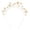 AB338 Gold, variant on Tisuna Headbands For Women, Elegant 3D Star Design Hair Bands Crystal Pearl Head Bands For Birthday Party