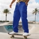 thumbnail image 5 of Ceisia Men's All-Season Fashion Casual Pants Gift - Solid Color Elastic Waist Full-Length Pants with Functional Pockets, 5 of 8