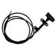 thumbnail image 1 of Cable Chicote Liberador De Cofre Compatible Con Ford Explorer 4.0L 1991 1992 1993 1994 CAHSA Cable Chicote Acelerador, 1 of 6