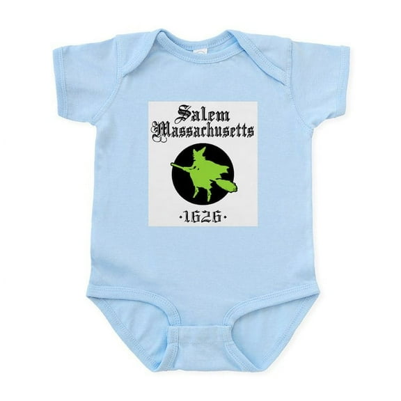 CafePress - Salem Massachusetts Infant Creeper - Baby Light Bodysuit, Size Newborn - 24 Months