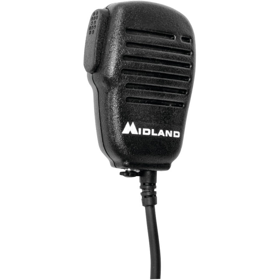 Midland AVPH10 Handheld/Wearable Speaker Microphone with PushToTalk