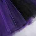 thumbnail image 5 of ZHOUCHANKIDS 4 Layers Tutu for Toddler Girls Kids Carnival Princess Puffy Tulle Dance Skirt Birthday Party Purple 3-8Years, 5 of 7