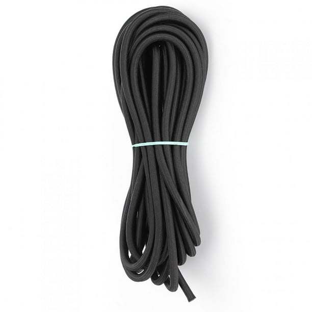 LAFGUR 7mm 10m / 32.8ft Clothes Round Elastic Rope Cord With Strong  Elasticity For For Sewing Braided Elastic Cord/Elastic Band/Elastic Rope  Clothing DIY Black 
