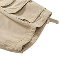 thumbnail image 6 of Summer Mens Shorts, Men's Big & Tall Cargo Shorts Men's Multi Pocket Fashionable Casual Workwear Shorts Shorts, Size 30-42, 6 of 6
