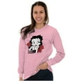 thumbnail image 6 of Betty Boop Sassy Flirty Cartoon Women Plus Size Long Sleeve Tee Brisco Brands 4X, 6 of 6