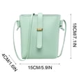 thumbnail image 2 of Taicans Women Crossbody Bag CellPhone Simply Fashion Hand Bag Strap Messenger Shoulder Bag Mobile Phone Bag,Small Bucket Bag for Women Trendy Vegan Leather Shoulder Purses Ladies Handbags Green, 2 of 9