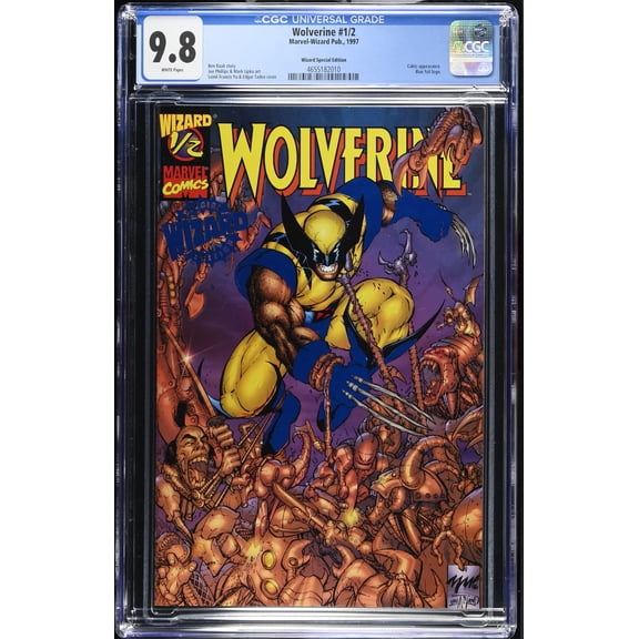 Wolverine #1/2 - CGC 9.8 Comic Book