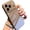 A,for 17, variant on Luxury Crystal Texture Mobile Phone Case, Skin-Feeling Solid Color, Luxury Crystal Phone Case Full Lens Protection for iPhone 17/17Pro/17Pro Max (C,for 17)