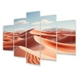 thumbnail image 2 of Designart "Endless Dunes in the Desert II" Landscapes Metal Wall Decor Set, 2 of 5