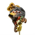 thumbnail image 5 of Noble Gems Rottweiler with Antlers Glass Ornament, 5 of 6