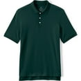 thumbnail image 3 of Lands' End Essentials Men's Long Sleeve All Day Comfort Polo Shirt - 100% Cotton Won't Shrink Pill Fade, 3 of 3