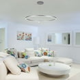 thumbnail image 5 of VONN Tania 39" Height Adjustable ETL Certified Integrated LED Chandelier Silver, 5 of 11