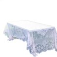 thumbnail image 3 of Efavormart 60"X126" Premium Lace Blush | Rose Gold Rectangular Oblong Tablecloth, 3 of 6