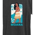 thumbnail image 3 of Disney Princess - Moana Full Body Portrait- Women's Short Sleeve Graphic T-Shirt, 3 of 5