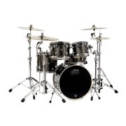 DW Performance Series 5-Piece Shell Pack Pewter Sparkle with Chrome Hardware
