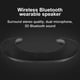 thumbnail image 5 of Altavoces Bluetooth portátiles con banda para el cuello, altavoz personal inalámbrico portátil para el cuerpo, caja de sonido ligera para exteriores, música privada para ciclismo, senderismo,, 5 of 8