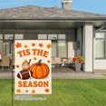 thumbnail image 3 of JOOCAR Tis The Season Linen Garden Flag with Pumpkin, Football, and Ice Cream for Fall Autumn Home Outdoor Garden Yard Door Decor 12x18 inch, 3 of 5